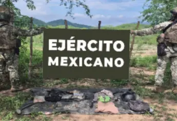 Aseguran armas, municiones y droga en Caminaguato y en Tecolotes, en Culiacán