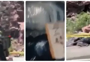 En bolsas negras localizan los cuerpos de dos hombres en la Mazatlán-Durango