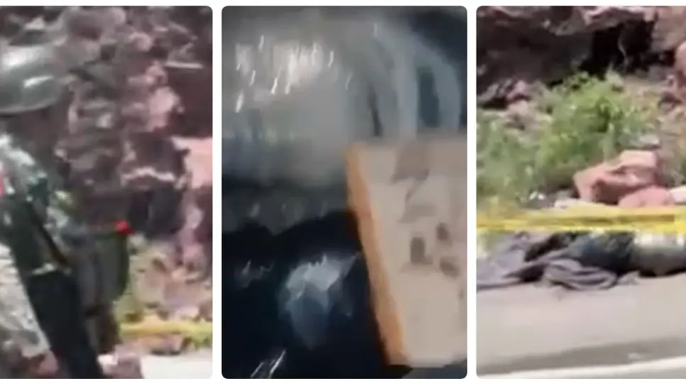 En bolsas negras localizan los cuerpos de dos hombres en la Mazatlán-Durango