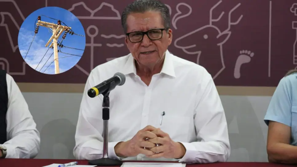 Caída de un poste deja sin luz a Rosario y Escuinapa; "hoy mismo se soluciona": Feliciano Castro Caída de un poste deja sin luz a Rosario y Escuinapa; "hoy mismo se soluciona": Feliciano Castro
