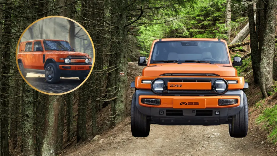 Así es el iCar V27, el 4x4 más esperado del año por los amantes de la aventura en cuatro ruedas Así es el iCar V27, el 4x4 más esperado del año por los amantes de la aventura en cuatro ruedas