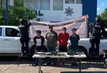 Sinaloa suma 52 menores detenidos por crimen organizado en más de 10 meses de guerra