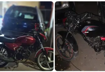 Caen tres presuntos robamotos en Ahome; a dos los atraparon desmantelándolas en plena calle