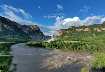 Arranca trasvase de Huites a Miguel Hidalgo: alertan por fuerte caudal en el río
