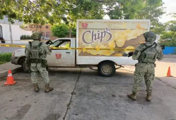 Recuperan camioneta de papitas robada momentos antes en Culiacán