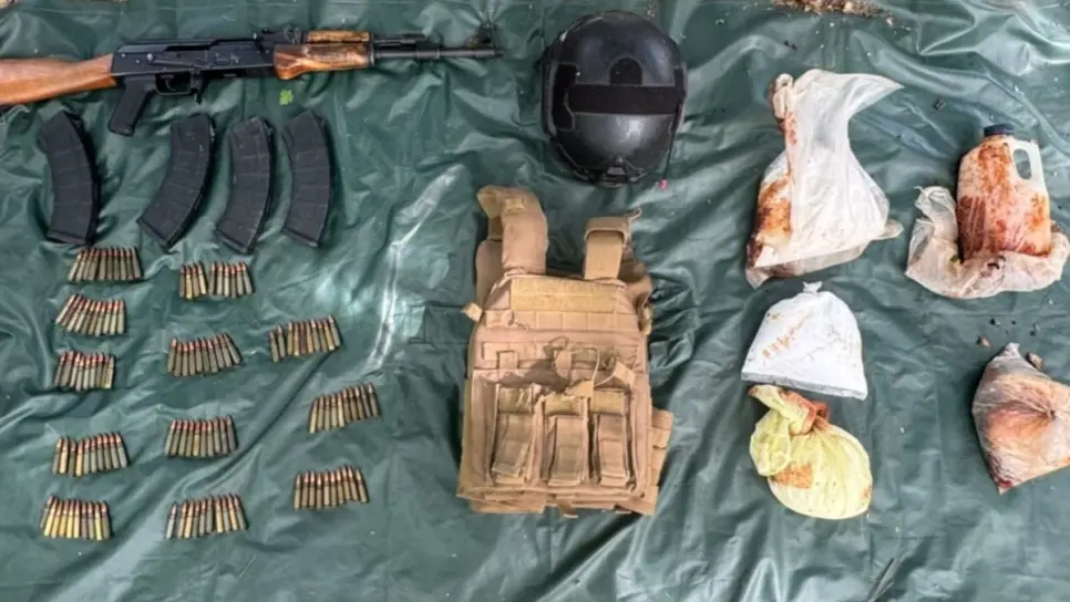 Aseguran arma, municiones y equipo táctico en la sindicatura de Tepuche, en Culiacán Aseguran arma, municiones y equipo táctico en la sindicatura de Tepuche, en Culiacán