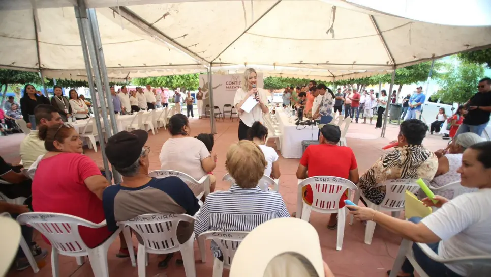 "Contigo Mazatlán" regresa a la zona rural: más de 120 solicitudes atendidas en Escamillas "Contigo Mazatlán" regresa a la zona rural: más de 120 solicitudes atendidas en Escamillas