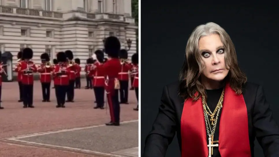 Guardia del Palacio de Buckingham toca "Paranoid" en memoria de Ozzy Osbourne