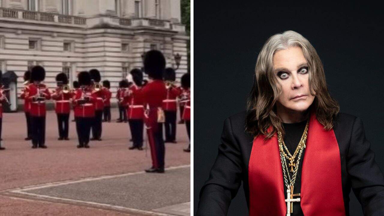 Guardia del Palacio de Buckingham toca Paranoid en memoria de Ozzy Osbourne