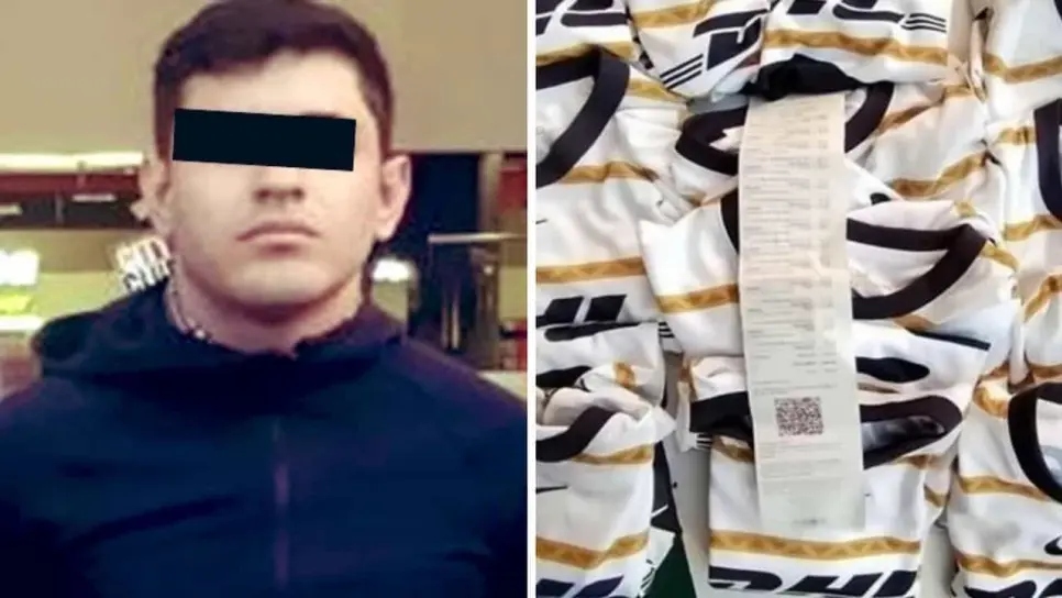 Atrapan a venezolano que intentó robarse 12 playeras de los Pumas en centro comercial de CDMX Atrapan a venezolano que intentó robarse 12 playeras de los Pumas en centro comercial de CDMX