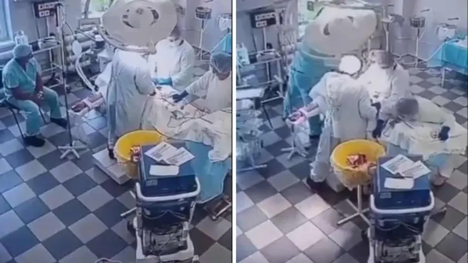 Médicos siguen con cirugía en medio del terremoto en Kamchatka | VIDEO Médicos siguen con cirugía en medio del terremoto en Kamchatka | VIDEO