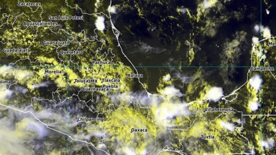 Se esperan lluvias intensas al sur de México Se esperan lluvias intensas al sur de México