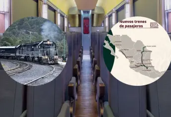 ¿En cuánto tiempo llegará de Los Mochis a Mazatlán el tren el Sinaloense?