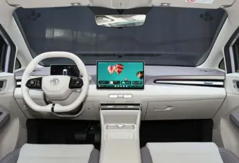 Así es el interior de uno de los autos chinos baratos que llegará pronto al mercado