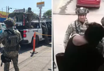 Retenes en Culiacán; militares revisan hasta camiones y bajan pasajeros | VIDEO