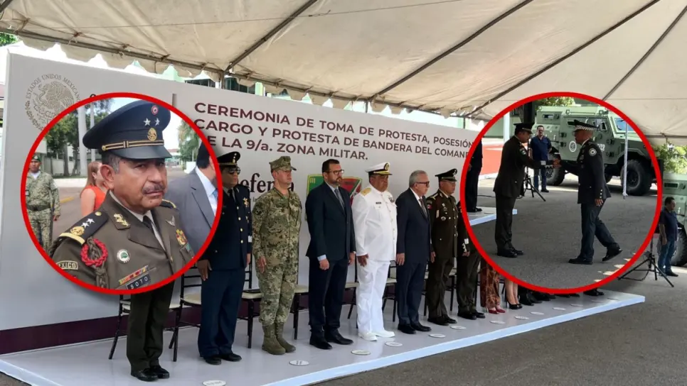 Rinde protesta nuevo Comandante de la 9na Zona Militar en Culiacán Rinde protesta nuevo Comandante de la 9na Zona Militar en Culiacán