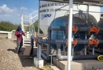 Planta potabilizadora de Higuera de Los Natoches, en El Fuerte, ya está funcionando