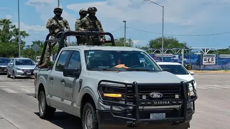 Atacan a Marinos en San Ignacio; hay 1 sicario abatido y 2 detenidos