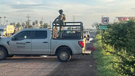 Hallan cuerpo de hombre ejecutado en carretera de Culiacán a Eldorado