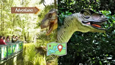 Río Jurásico: Estas vacaciones vive la aventura con el safari de dinosaurios. ¿Dónde queda?