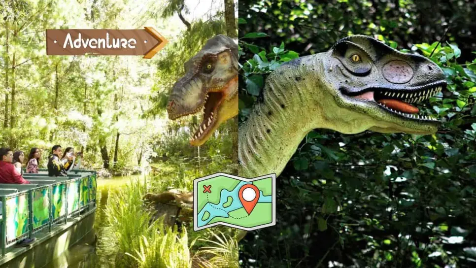 Río Jurásico: Estas vacaciones vive la aventura con el safari de dinosaurios. ¿Dónde queda?