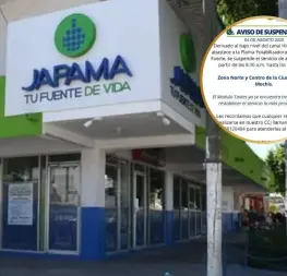 ¿No tienes agua en tu casa? JAPAMA anuncia suspensión del servicio en Los Mochis