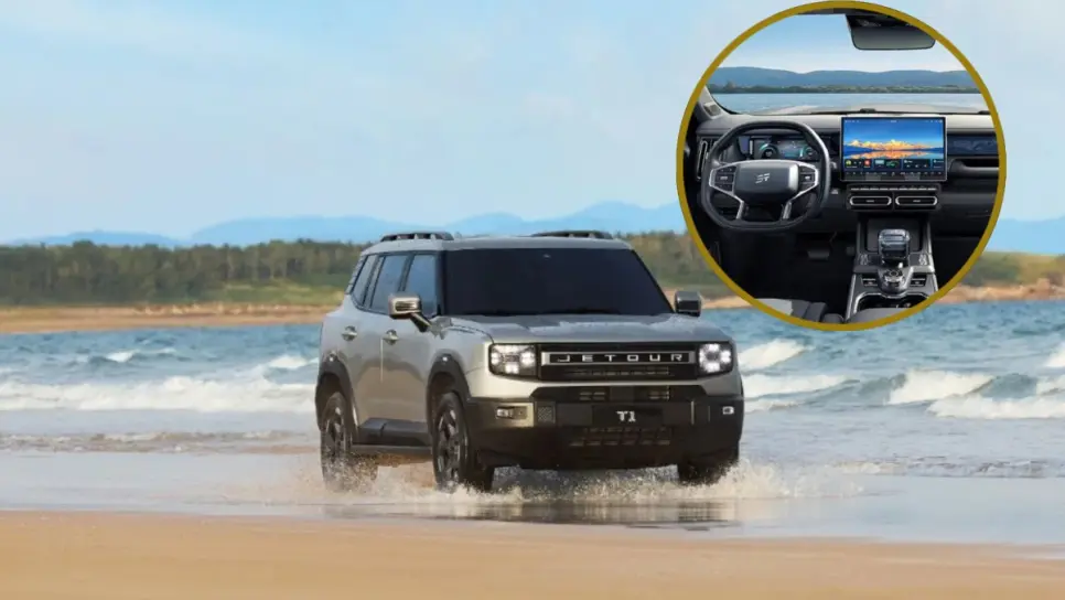 Así es la Jetour T1 que llega a México, un SUV todoterreno ideal para la aventura
