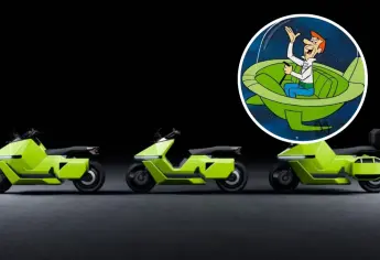 Esta moto eléctrica que se conduce sola y se parece la de “Los Supersónicos”