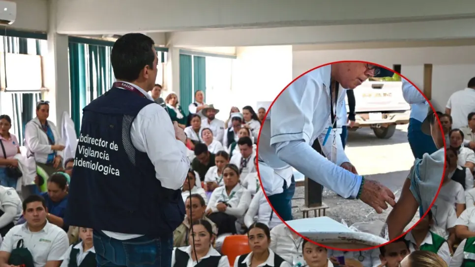 Con brote activo, Juan José Ríos, despliega vacunación masiva contra el sarampión