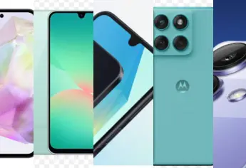 Top 5 en celulares de gama media con mejor rendimiento en 2025