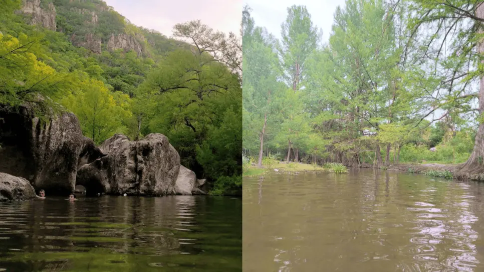 Saca de Agua, uno de los paradisiacos paisajes que dejan las lluvias en El Fuerte, Sinaloa | FOTOS