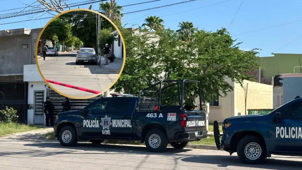 "Hay una posible relación víctima victimario en estos hechos": Seguridad Pública ante baleado en colonia de Los Mochis