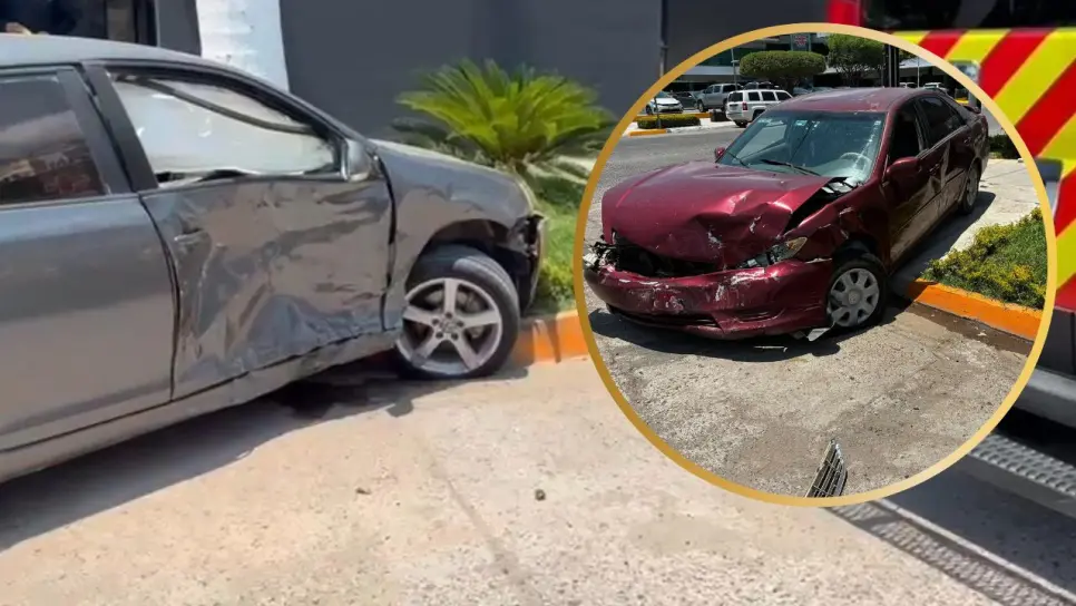 Choque en transitado crucero de Los Mochis deja a tres mujeres y un menor con lesiones