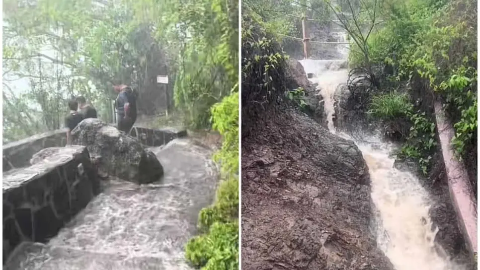 El Faro de Mazatlán: un espectáculo natural en temporada de lluvias que pocos han visto