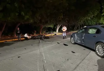 Muere estudiante de medicina tras fuerte accidente de motocicleta en Los Mochis