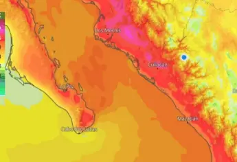 Onda de calor azotará el norte de Sinaloa este 6 de agosto con temperaturas de hasta 44 grados