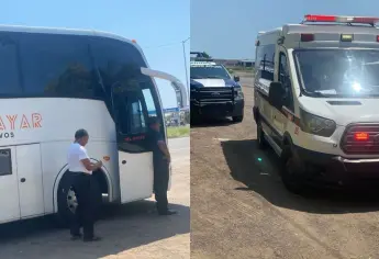 Abuelita no llegó con vida a su destino, falleció en el Valle del Carrizo, mientras viajaba en un autobús
