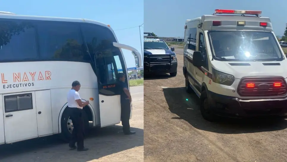 Abuelita no llegó con vida a su destino, falleció en el Valle del Carrizo, mientras viajaba en un autobús