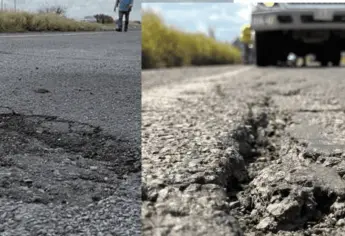 Ante aparatosa volcadura por bache en la México 15, gobierno de Ahome gestiona rehabilitación urgente