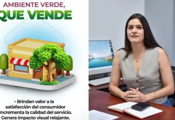 Ahome impulsa Impulsa campaña “Ambiente verde, que vende” para mejorar entornos comerciales con reforestación