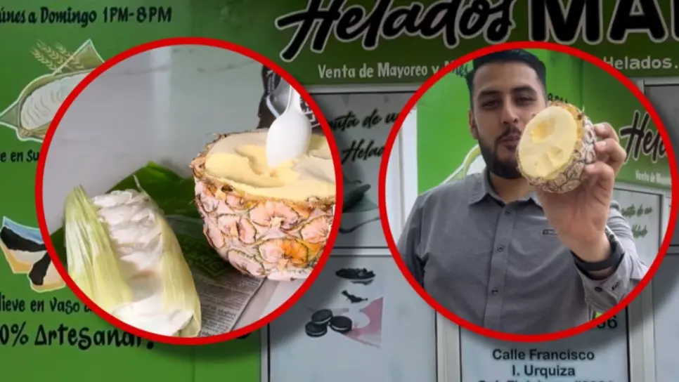Nieves de Culiacán que tienen sabor a frutas y se sirven en su misma cáscara ¿Qué sabores hay?
