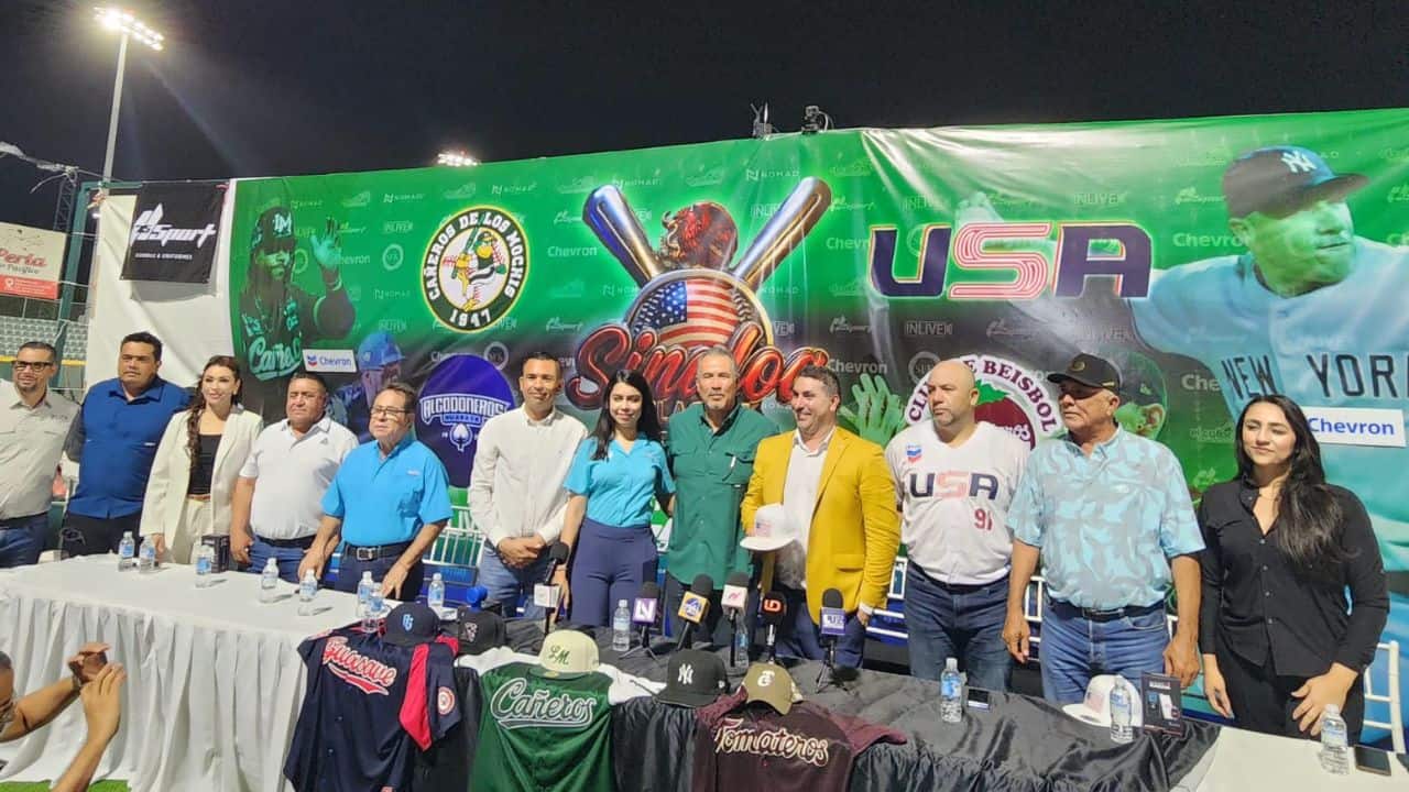 Cañeros, Tomateros, Algodoneros y Team USA jugarán cuadrangular en la Sinaloa Classic 2025