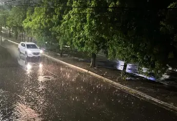 ¡Se cumplió el pronóstico! Llueve en algunos sectores de Culiacán