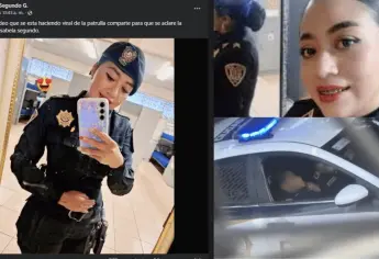 Mujer policía niega ser ella la que exponen en redes tras videoescándalo en la CDMX