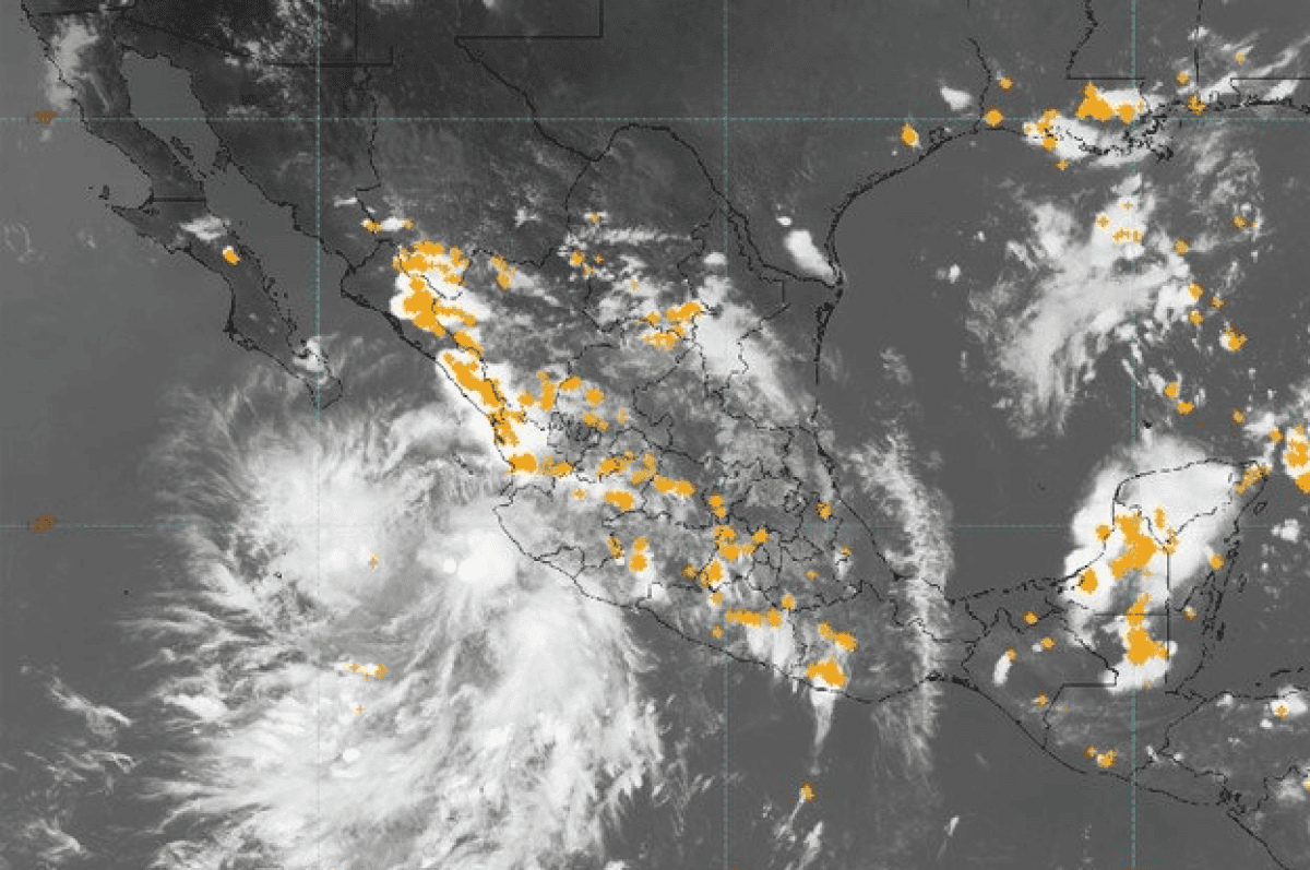 Se esperan fuertes lluvias en el noroeste de México por monzón mexicano