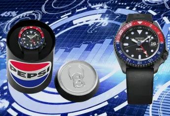 Así es el Seiko 5 x Pepsi; el reloj coleccionable que llama la atención de todos