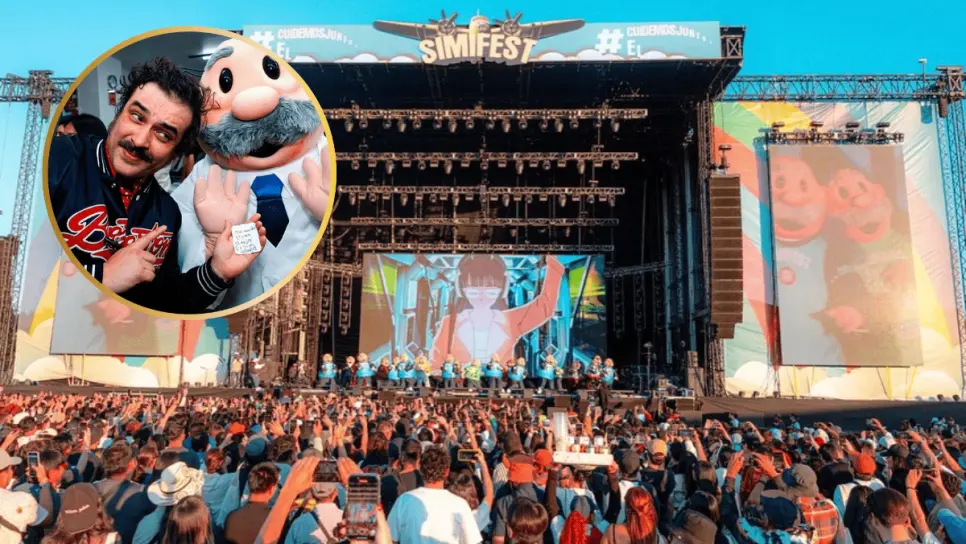 El grupo Enjambre se presentó en el primer Simisónico, la antesala al Simi Fest. (FOTO: Instagram / @simifestmx).