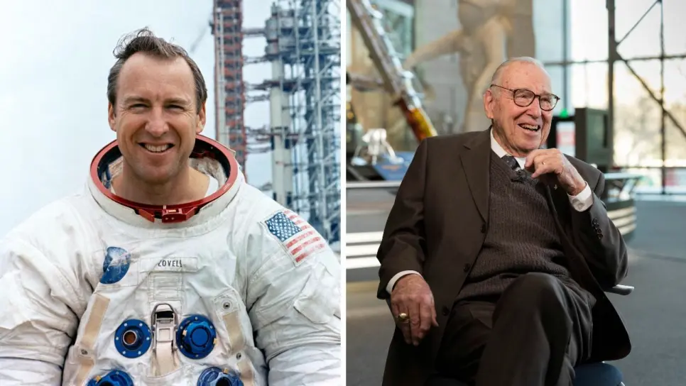 Fallece Jim Lovell, el hombre detrás de la icónica frase "Houston, tenemos un problema"