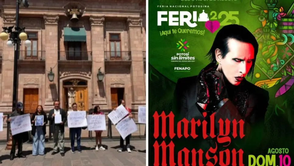 Marilyn Manson causa revuelo en San Luis Potosí; entregan firmas para cancelar su concierto