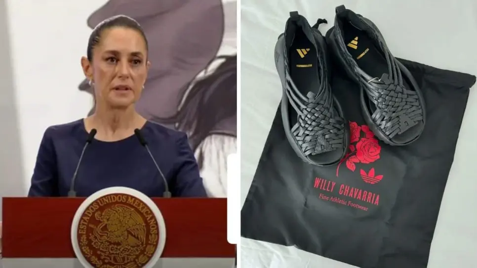Adidas contesta a Sheinbaum tras reclamo por plagio de calzado tradicional de Oaxaca